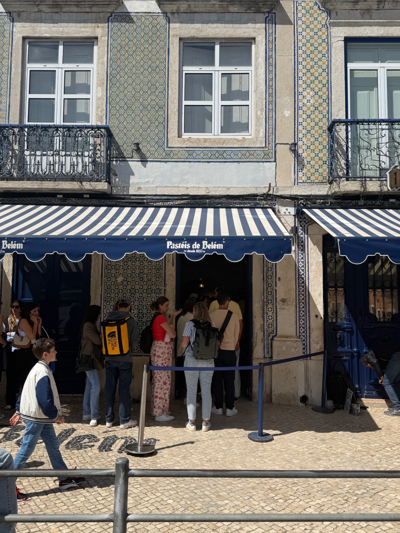 A travel scene in Lisbon